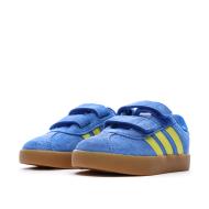 Baskets Bleu/Jaune Fille Adidas Grand Court 3.0 vue 6