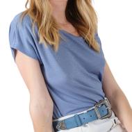 T-shirt Bleu Femme Deeluxe Lina