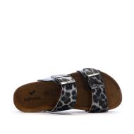 Sandales Noir Femme Kaporal Solinea vue 4