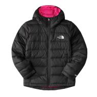 Doudoune Noir Fille The North Face Stop Down vue 3