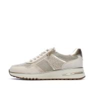 Baskets Gris Perle Femme Marco Tozzi Cream pas cher