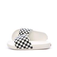 Claquettes Blanches/Noires Mixte Vans La Costa pas cher