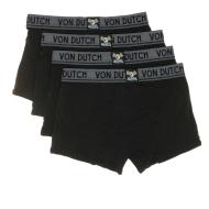 X4 Boxers Homme Noir Von Dutch ORIAS vue 3