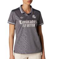 Real Madrid Women's Grey Football Jersey Adidas 24/25 affordable