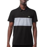 Polo Noir/Gris Homme Lacoste PH1470