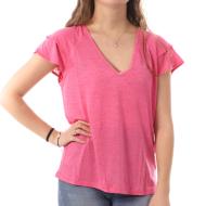 T-shirt Rose Femme Vero Moda Lina pas cher