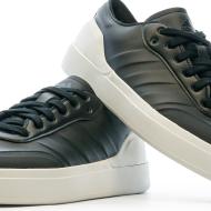 Baskets Noir/Blanc Homme Adidas Court Revival vue 7