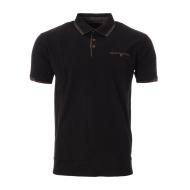 Polo Noir Homme RMS26 91300 pas cher
