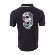 Polo Noir Homme Rugby SOWETO vue 2