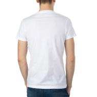 T shirt Blanc Homme Nasa V-Neck Ball vue 2