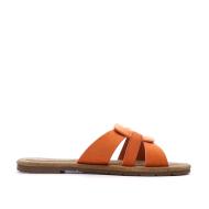Claquettes Orange Femme Chattawak Pace vue 2