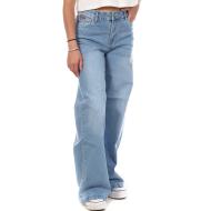 Jean Large Bleu Femme Lee Cooper Ouwa Bleach pas cher
