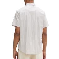 Beiges Herrenhemd von Calvin Klein Jeans Yd Multi Pinstrip Ansicht 2