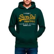 Sweat à Capuche Vert Foncé Homme Superdry Duo Classic vue 2