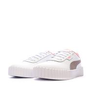 Baskets Blanche Fille/Femme Puma Carina 3.0 vue 6