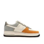Air Force 1 Baskets Ecru/Bleu/Orange Homme Nike vue 2