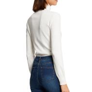Pull Blanc Femme Morgan Mibo vue 2
