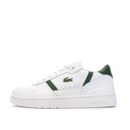 Baskets Blanc/Vert Homme Lacoste T-clip Set 224 pas cher