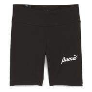 Short Noir Femme Puma Ess+ 7 Script pas cher