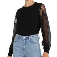 Pull Noir Femme Only Carmakoma Viktoria pas cher