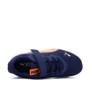 Puma Flexfocus Sneaker in Marineblau/Orange für Jungen Ansicht 4