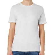 T-shirt Blanc Chiné Homme Teddy Smith Nark