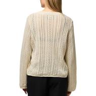 Cardigan Écru Femme Pieces Pcnuka Knit vue 2