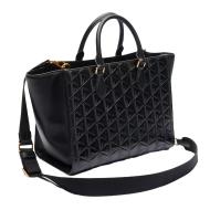 Sac à main Noir Femme Lacoste Lage Maheki Monogram vue 2