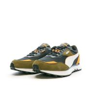 Baskets Noir/Kaki Homme Puma Rider Future Vintage vue 6