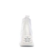 Baskets Blanches Femme Converse Run Star Hike A05247C vue 3