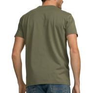 T-shirt Kaki Homme Petrol Industries TSR002-9999 vue 2