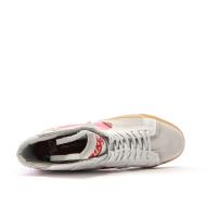 Baskets Grise/Rouge Homme Nike Sb Zoom Blazer vue 4