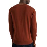 Pull Terracotta Homme Calvin Klein Jeans Ls Supima vue 2
