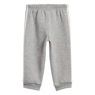Blau/Grauer Trainingsanzug für Jungen Adidas 3s Fz Fl Ansicht 3