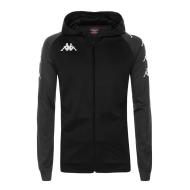 Veste Zippée Noire Enfant Kappa Tortona