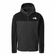 Sweat à Capuche Noir/Gris Garçon The North Face Slacker pas cher