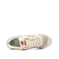 Baskets Beige/Blanc Homme New Balance 574 vue 4