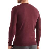 Pull Bordeaux Homme Superdry Studios Merino vue 2