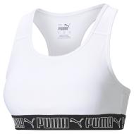 Brassière Blanche Femme Puma Mid Impact pas cher