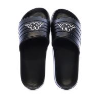Claquettes Noires Homme Kappa Sarty vue 3
