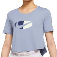 Crop Top Mauve Femme Nike One