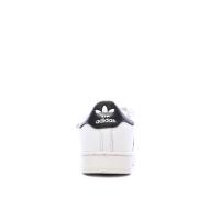 Basket Blanches/Noires Garçon Adidas Superstar vue 3