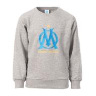 Sweat Gris Garçon Olympique de Marseille G23025T