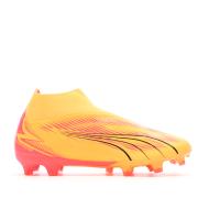 Chaussures de Foot Orange Homme Puma Ultra Match+ Ll FG/AG vue 2