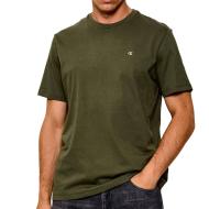 T-Shirt Kaki Homme Calvin Klein Jeans Classic Monogram