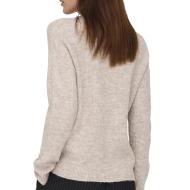 Pull Beige Femme Only Camilla vue 2