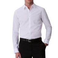 Chemise Blanche Homme Calvin Klein Jeans Solids LV040BM127 pas cher