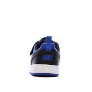 Baskets Bleu/Noires Garçon Nike Court Borough vue 3