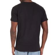 T-shirt Noir Homme Tommy Hilfiger Flag DM0DM21977 vue 2