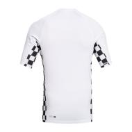 Lycra Blanc Homme Quiksilver Arch Ss vue 2